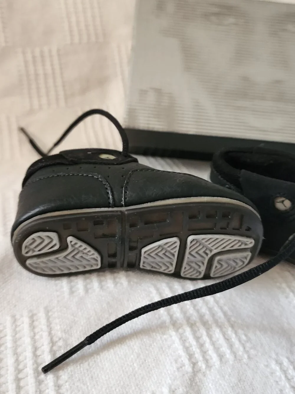 🏀 Vintage Jordan's 🏀 3c Nike Jordan's low black, baby's first Jordans Like New
